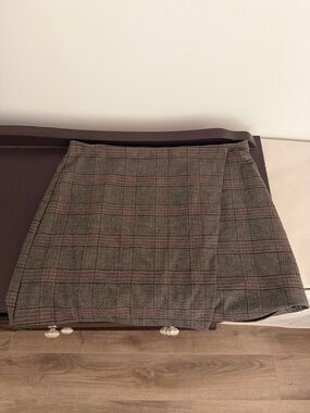 Old Navy Plaid Wrap Skirt